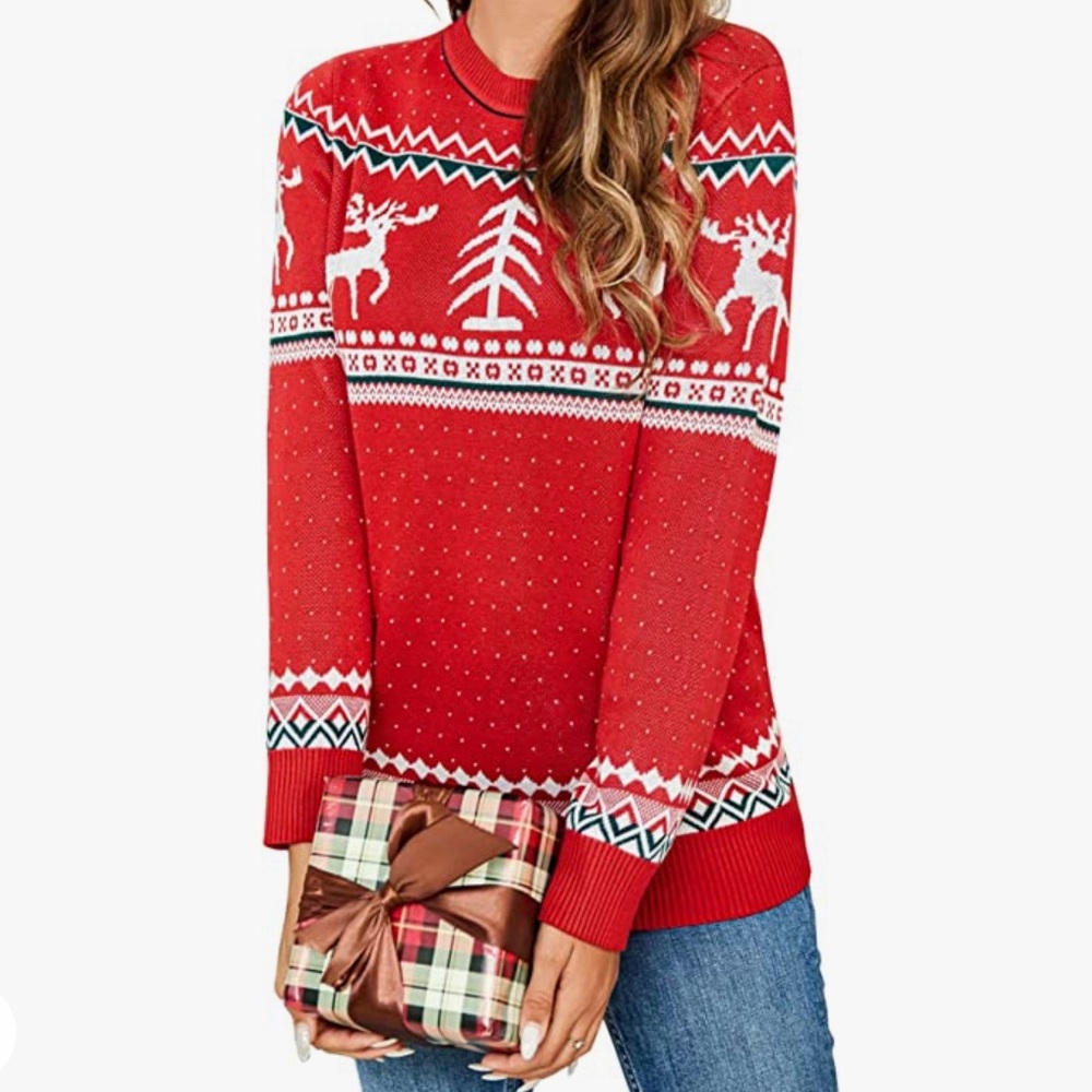 Red Christmas sweater